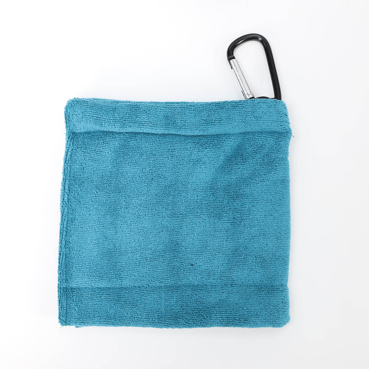 Weft knitted square golf towel, 380gsm-green.jpg